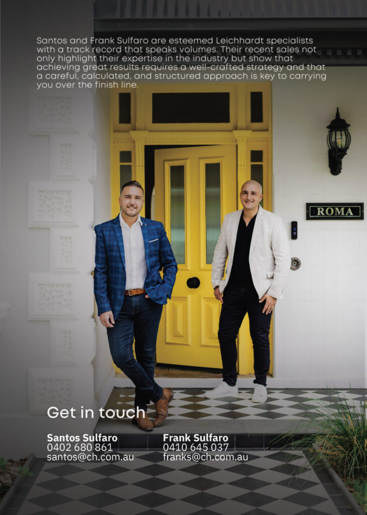 Team Sulfaro - CobdenHayson - Best Real Estate Agents in the Leichhardt